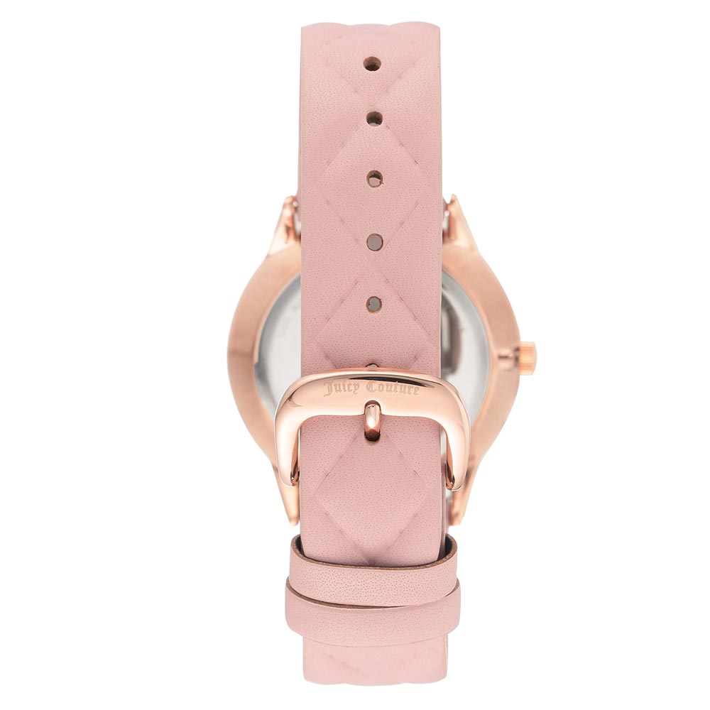 Juicy Couture Pink Leather Women's Watch - JC1080RGPK
