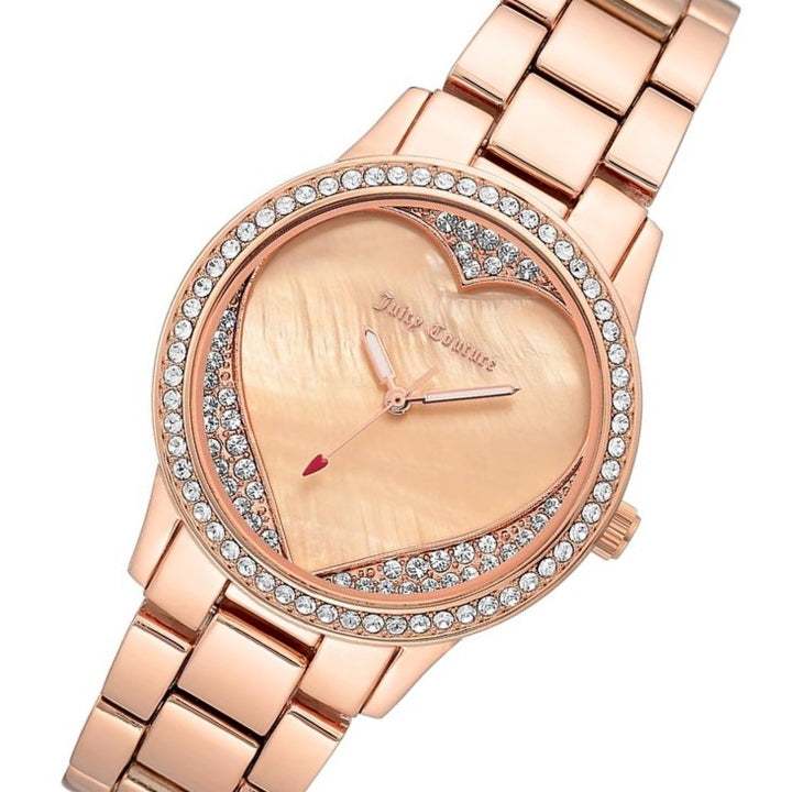 Juicy Couture Rose Gold Steel Women's Watch - JC1100PMRG
