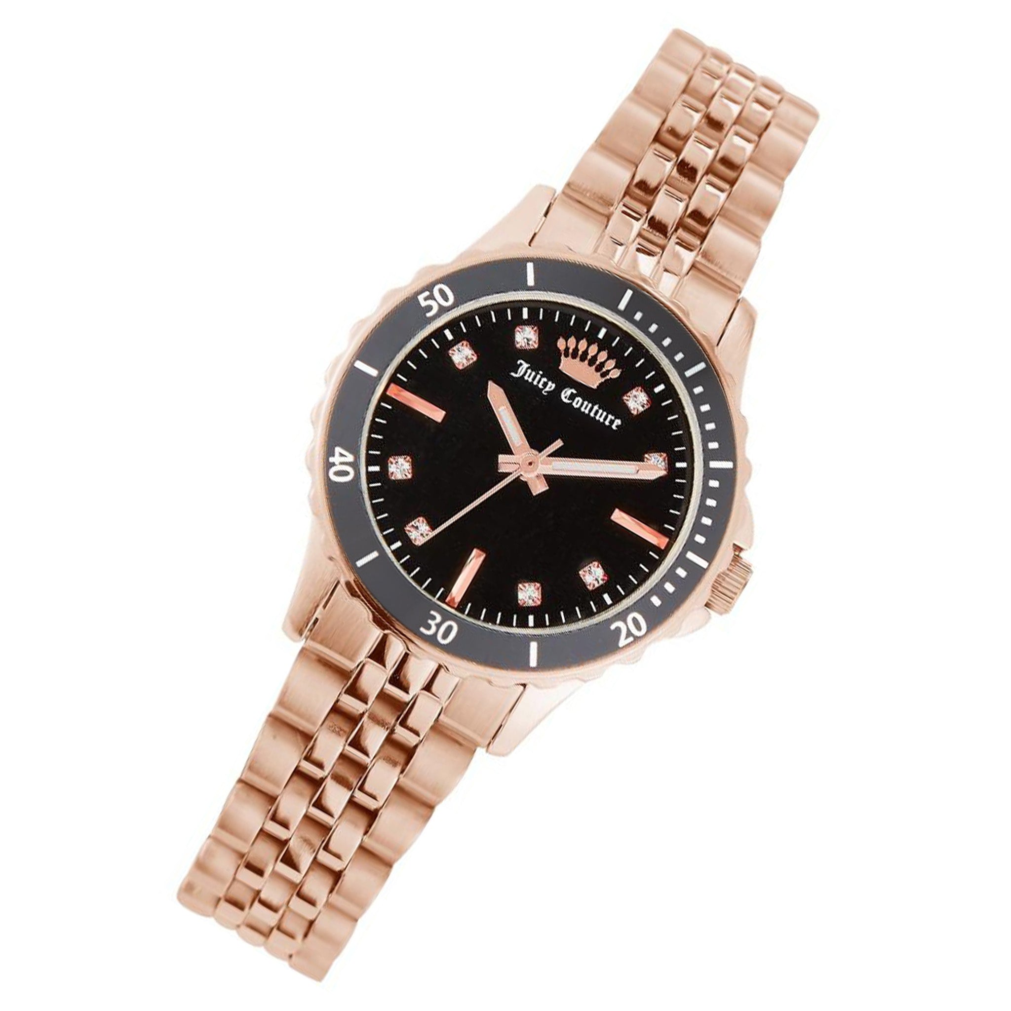 Juicy Couture Rose Gold Bracelet Ladies Watch - JC1136NVRG