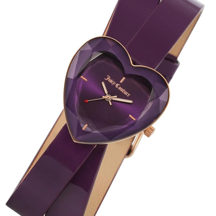 Juicy Couture With Purple Patent Leather Women's Watch - JC1200RGPR