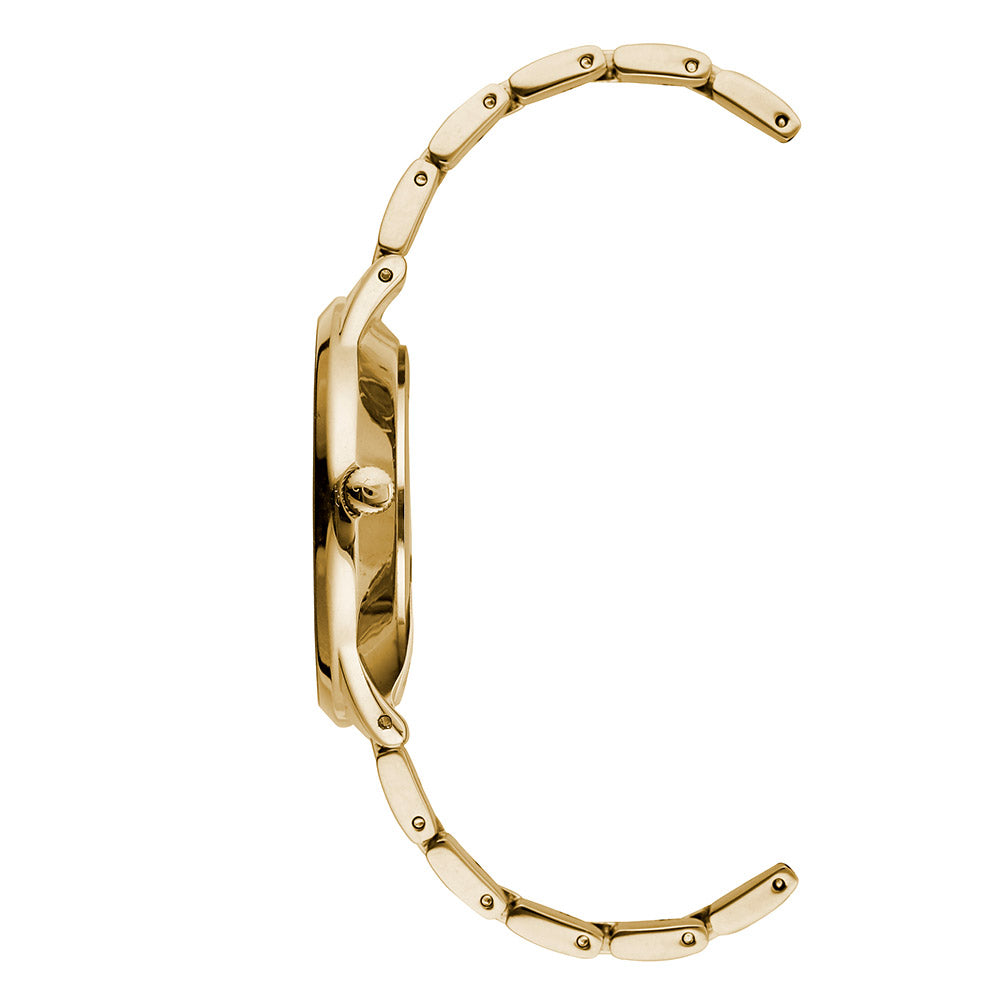 Juicy Couture Gold Steel Ladies Watch - JC1224BKGB