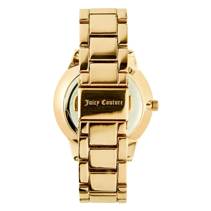 Juicy Couture Gold Steel Ladies Watch - JC1224BKGB