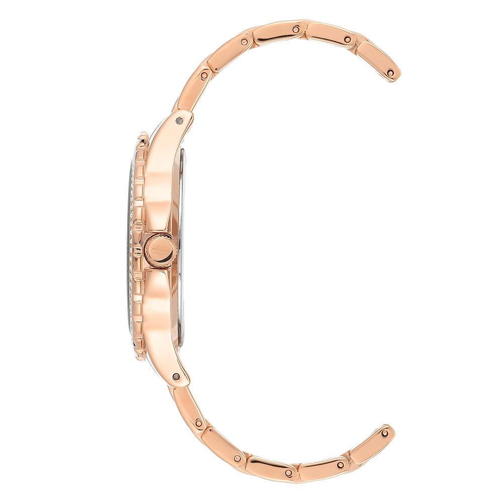 Juicy Couture Rose Gold Steel Ladies Watch - JC1232GMRG