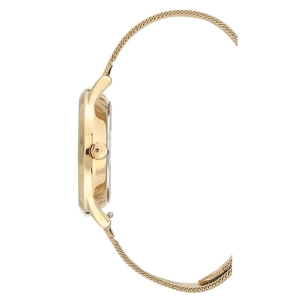 Juicy Couture Gold Mesh with Interchangeable Strap Women's Watch - JC1242GIST
