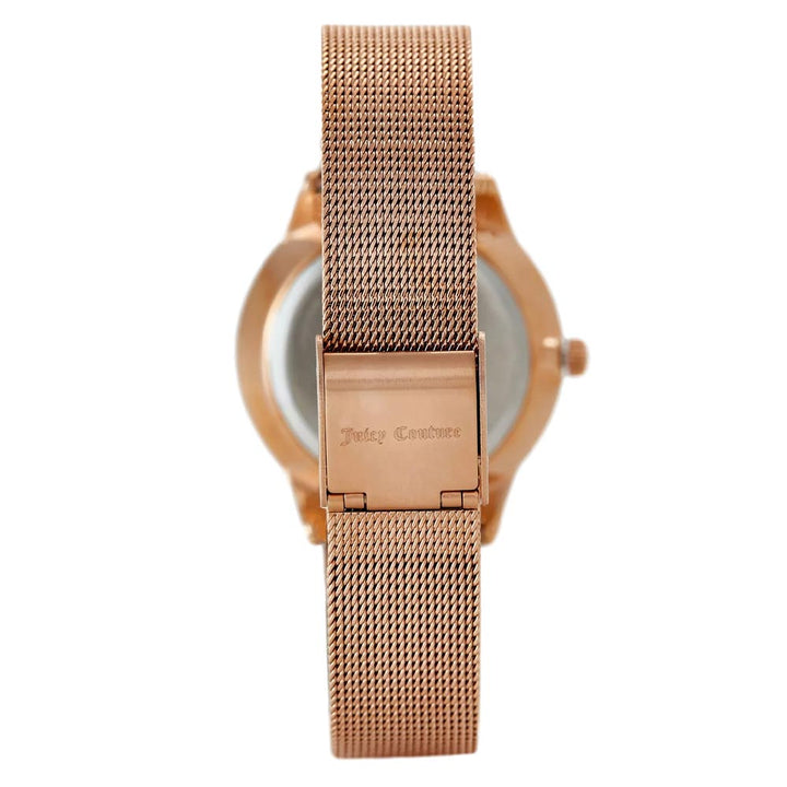 Juicy Couture Rose Gold Mesh with Interchangeable Strap Set Ladies Watch - JC1242RIST