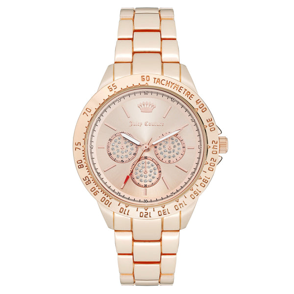Juicy Couture Rose Gold Band Women's Watch JC1244RGRG