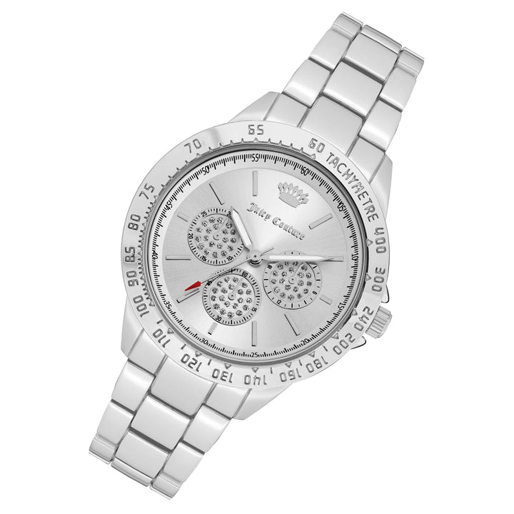 Juicy Couture Silver Band Women's Watch - JC1245SVSV
