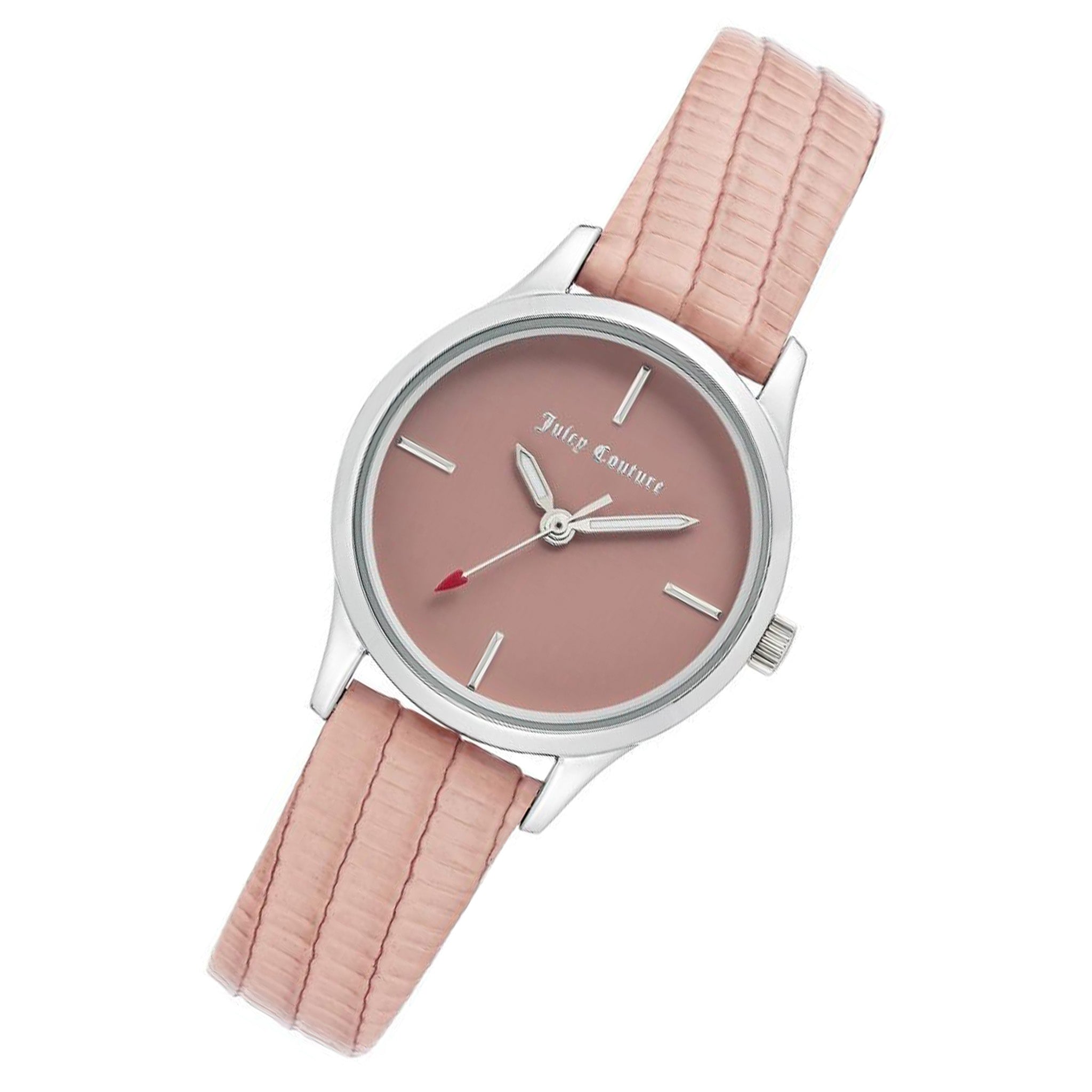 Juicy Couture Light Pink Mauve Leather Ladies Watch - JC1247LPLP