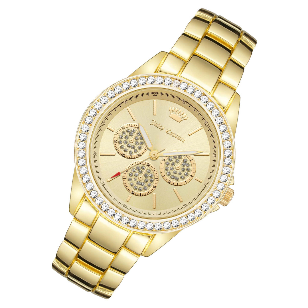 Juicy Couture Gold Band Light Champagne Dial Women's Watch - JC1284CHGB