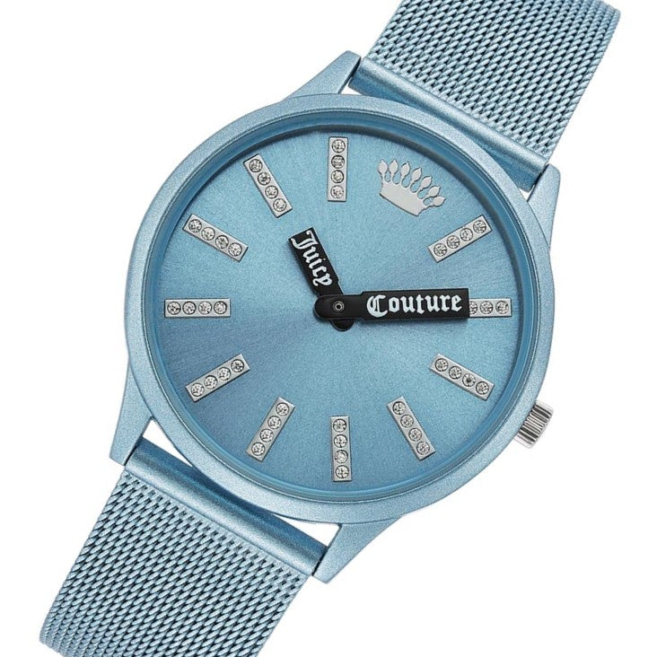 Juicy Couture Light Blue Mesh Women's Watch - JC1289LBLB