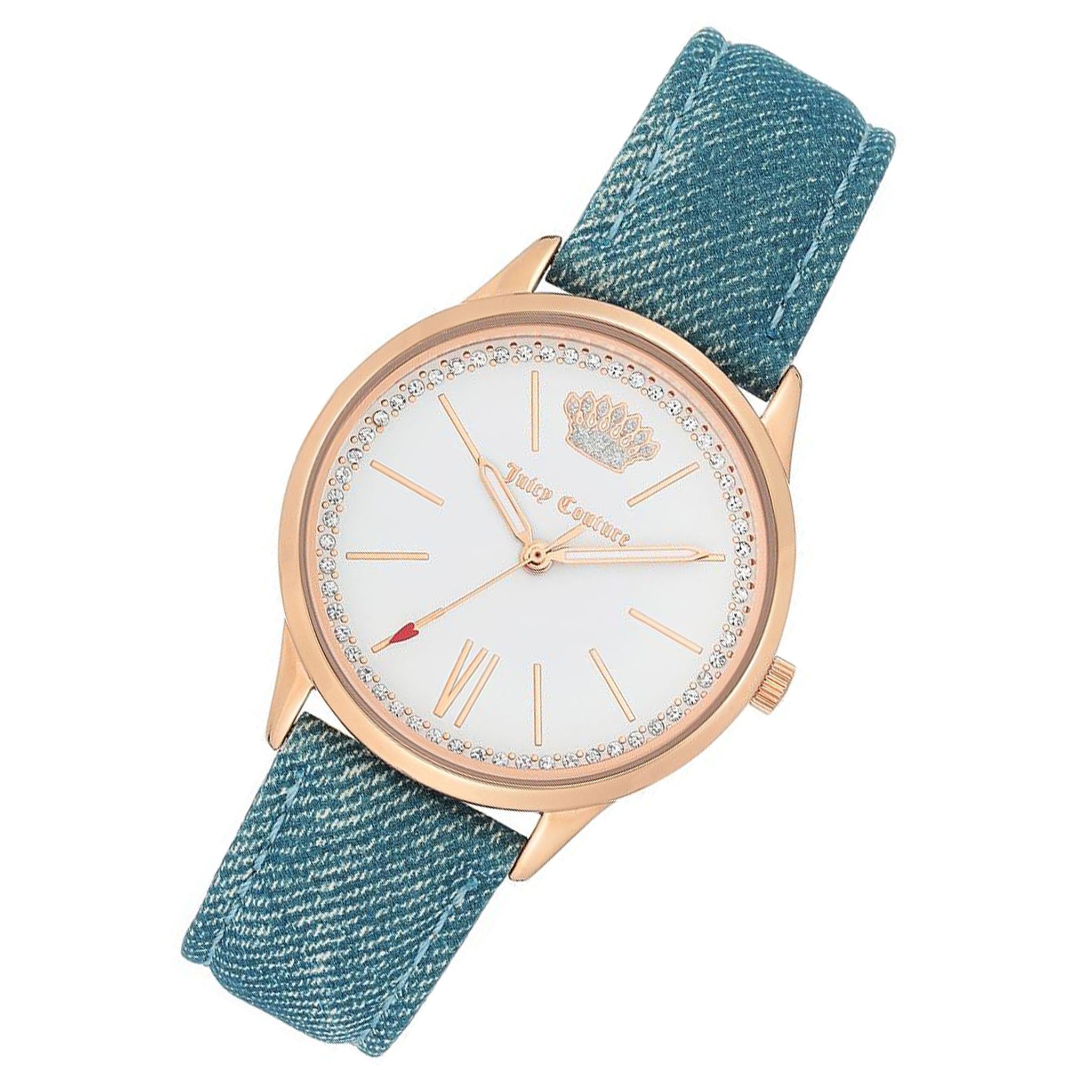Juicy Couture Light Blue Denim Band Women's Watch - JC1318RGDM