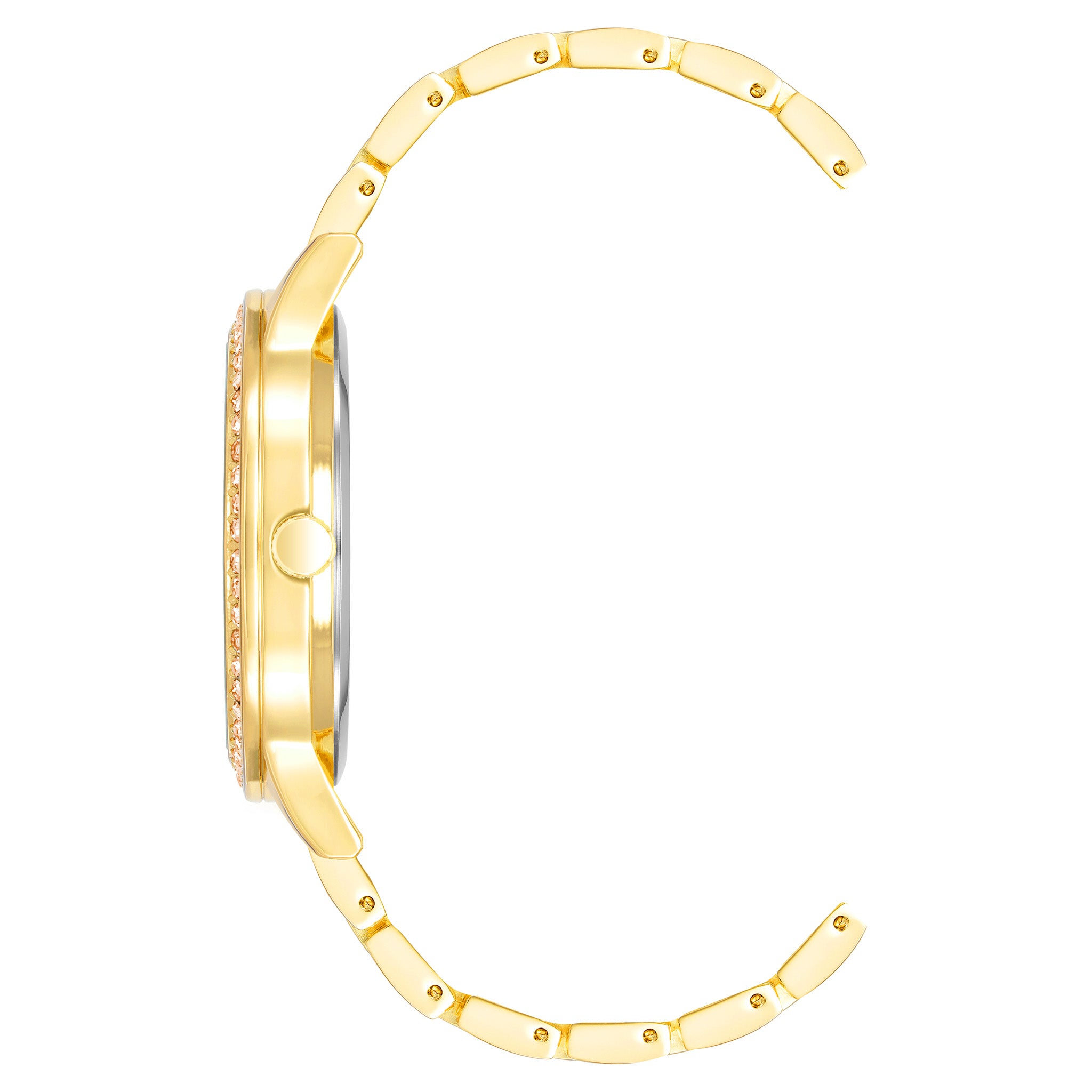 Juicy Couture Two-Tone Band Blush Dial Women's Watch - JC1348GPBH