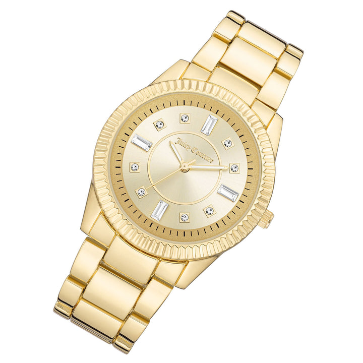 Juicy Couture Gold Band Light Champagne Dial Women's Watch - JC1360CHGB