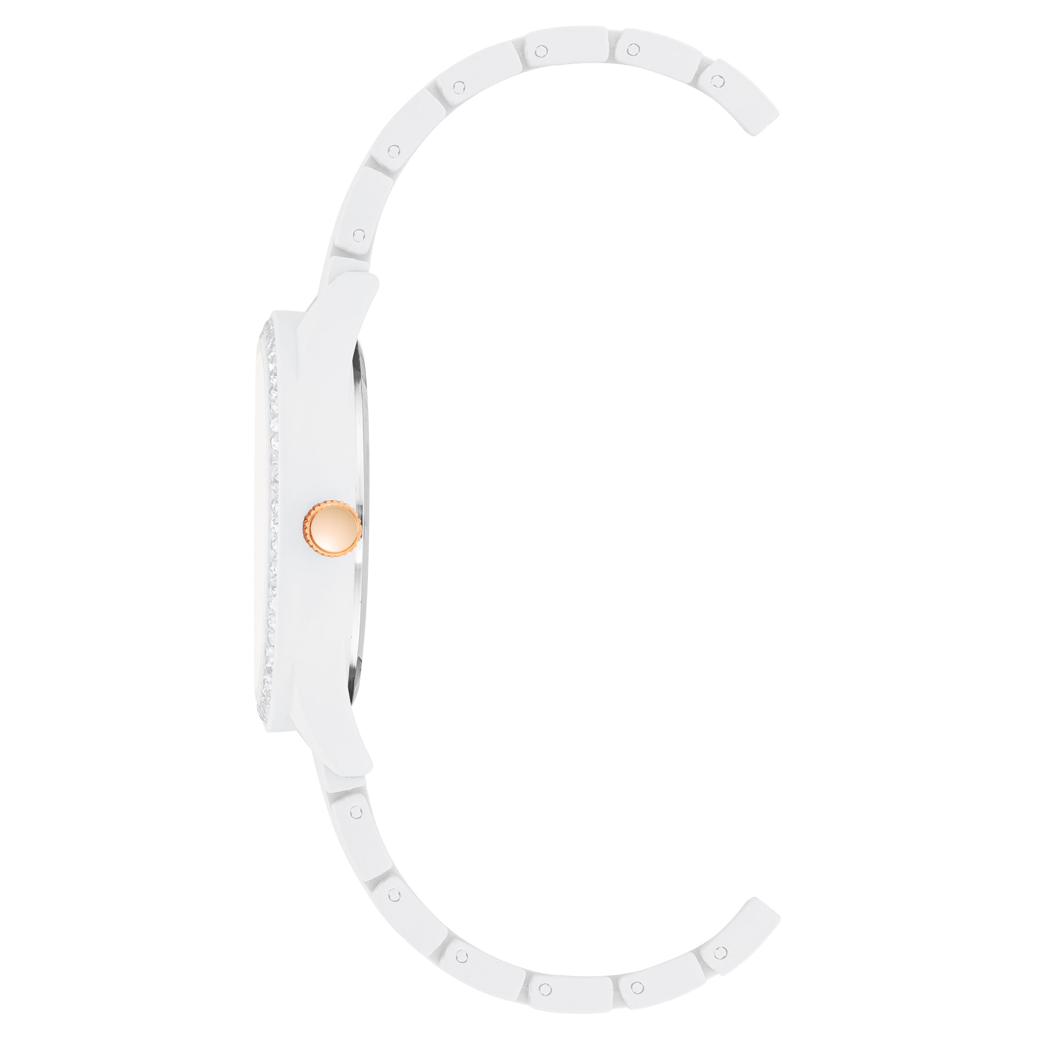 Juicy Couture White Band Women's Watch - JC1376WTRG