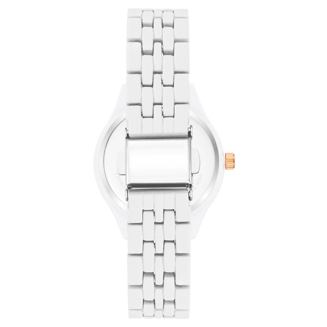 Juicy Couture White Band Women's Watch - JC1376WTRG