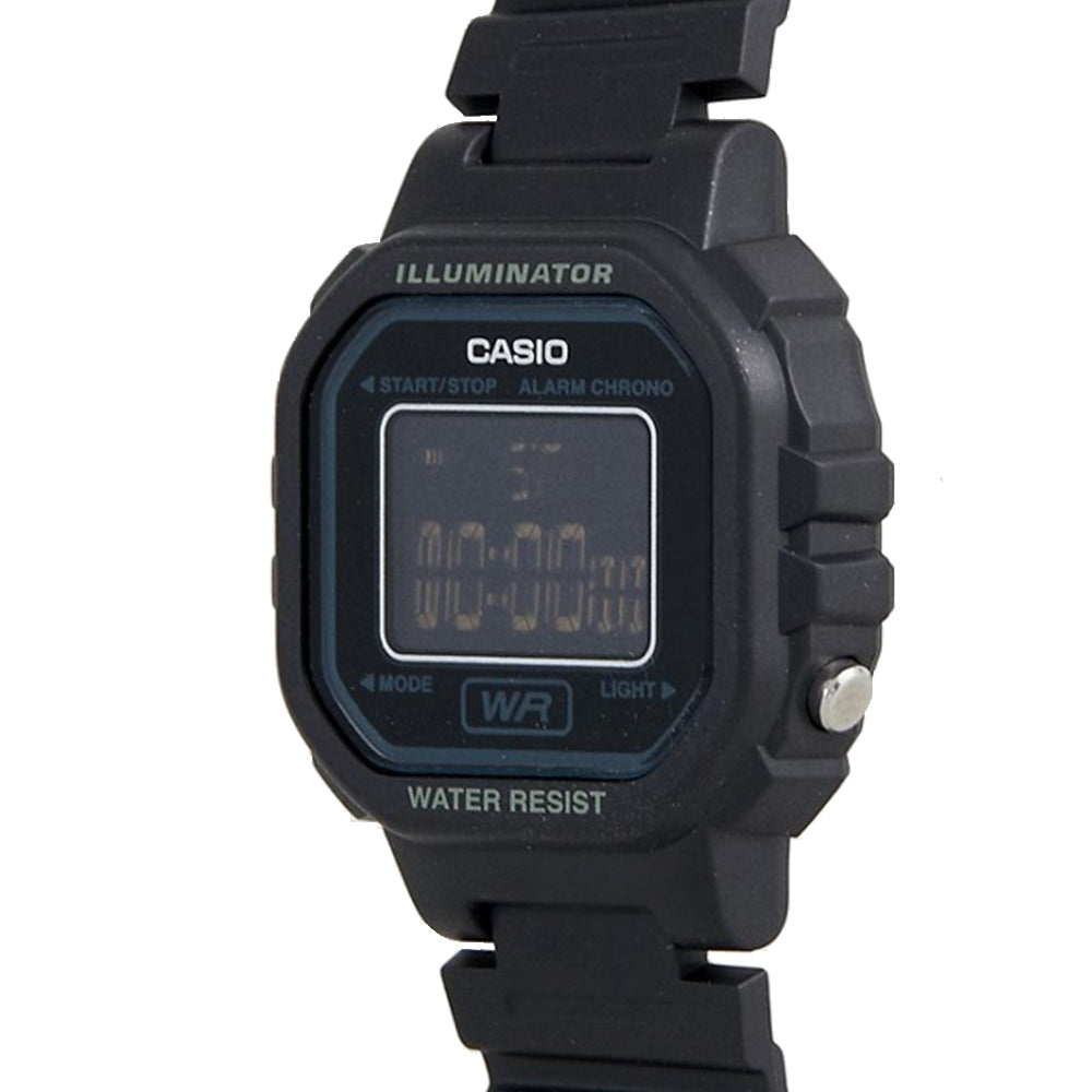 Casio Illuminator Black Resin Women's Digital Watch - LA20WH-1B