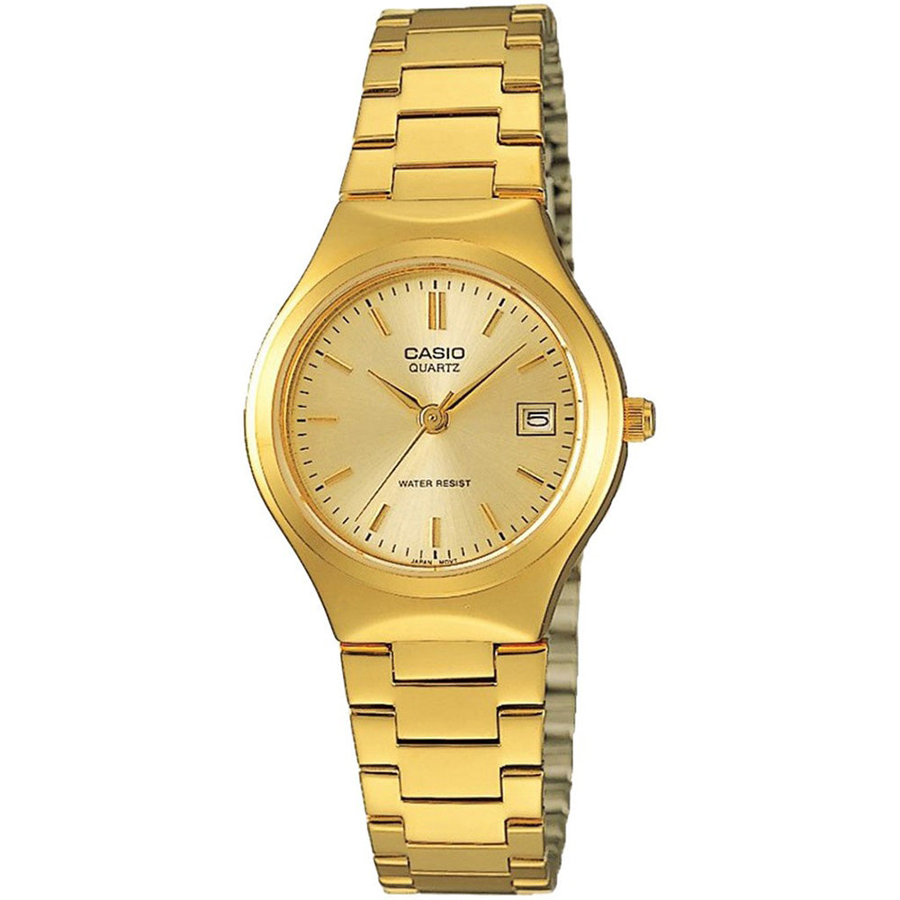 Casio Classic 22mm Gold Steel Women's Watch - LTP1170N-9A