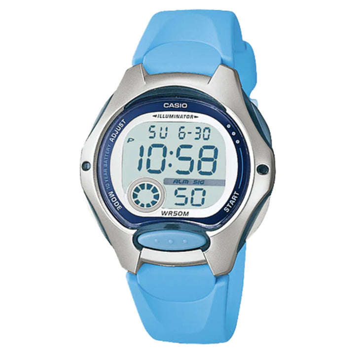 Casio Blue Resin Digital Men's Watch - LW200-2B
