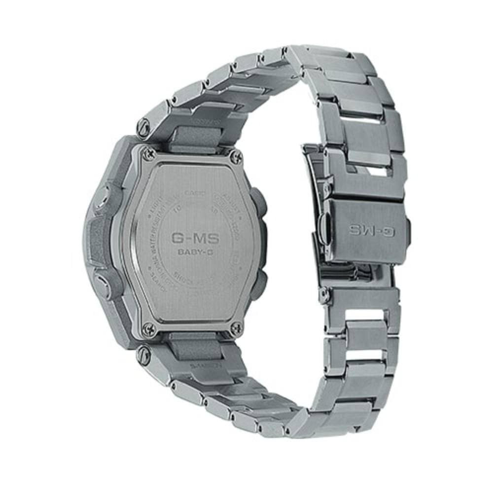 Casio BABY-G Stainless Steel Solar Powered Ladies Watch - MSGS200D-7A