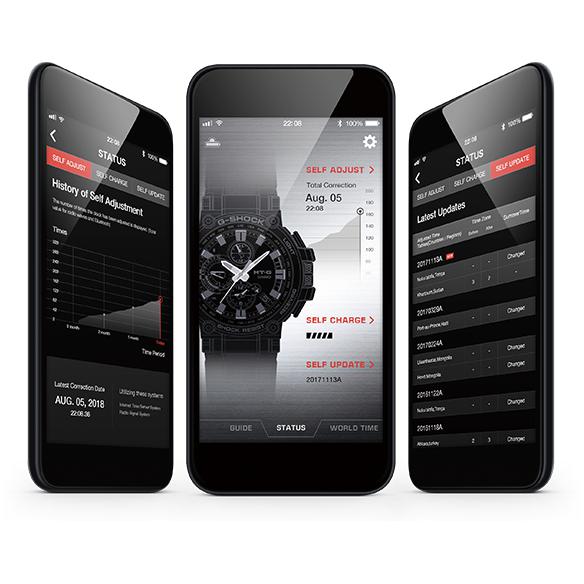 Connect g shock online to iphone