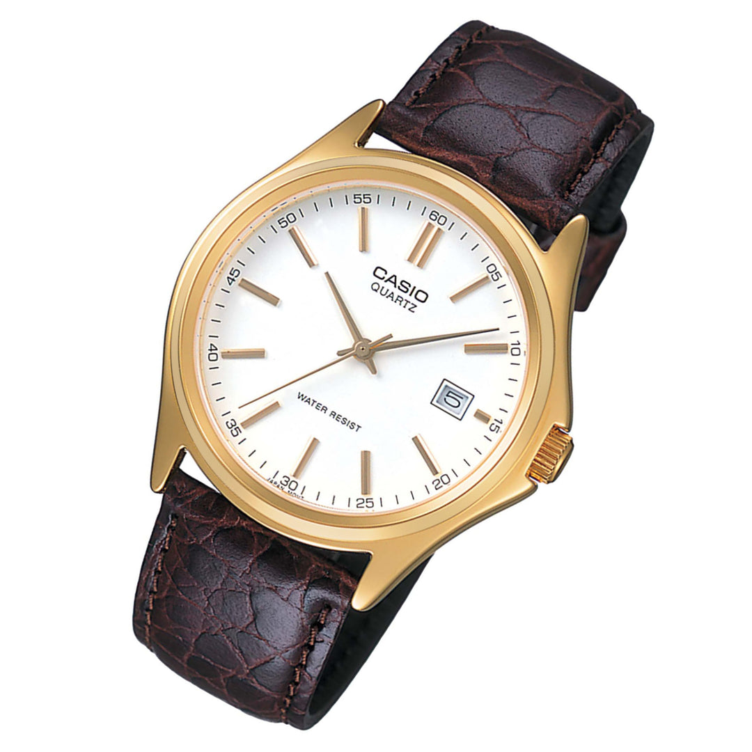 Casio Classic Brown Leather Men's Watch - MTP1183Q-7A