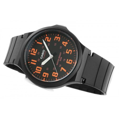 Casio Classic 48mm Black Resin Unisex Watch - MW240-4B