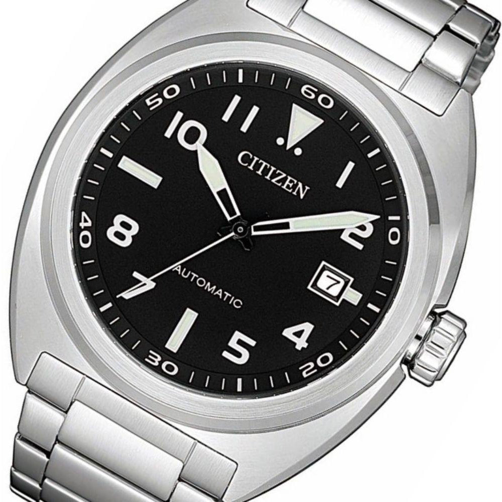 Citizen Steel Men's Automatic Watch - NJ0100-89E