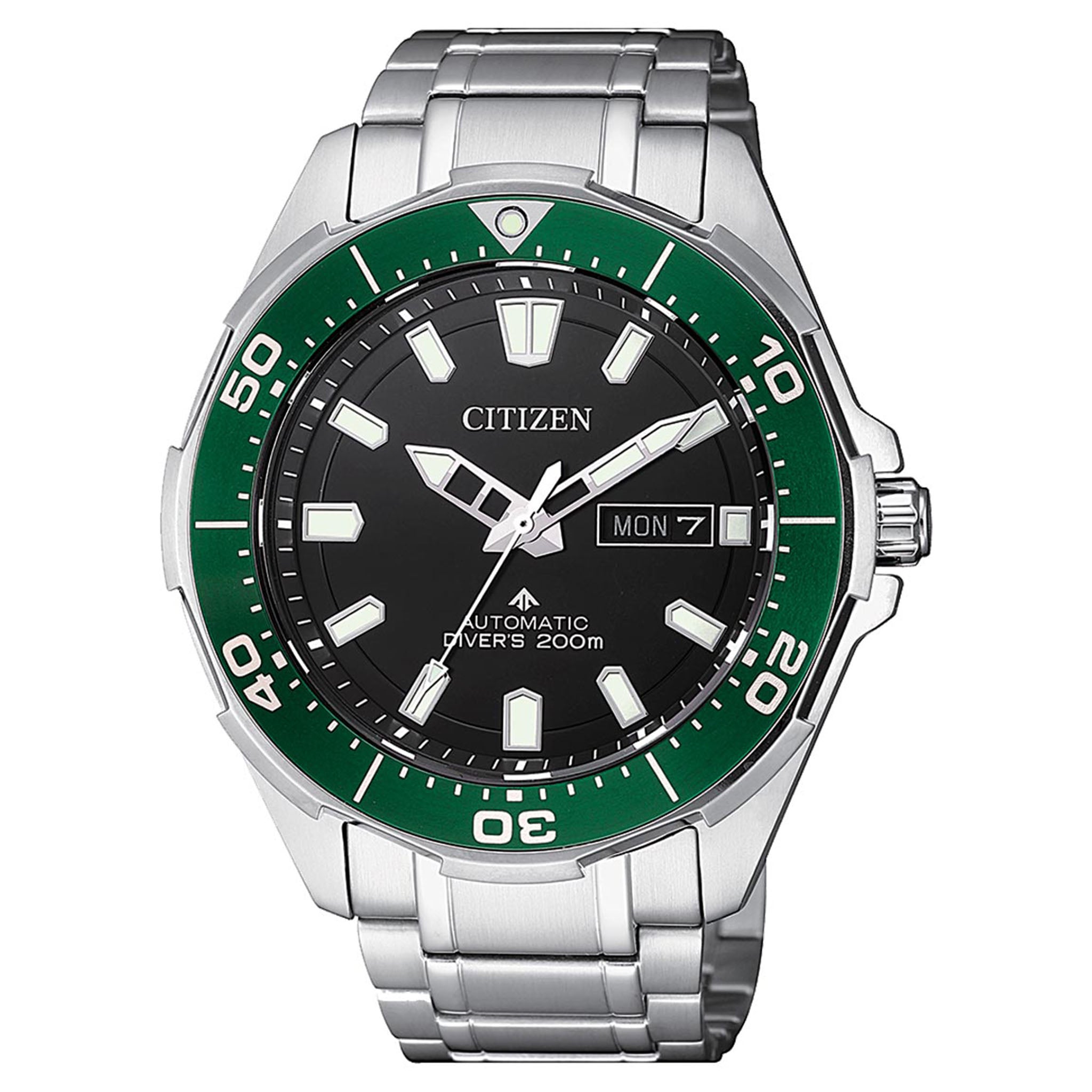 Citizen Promaster Marine Titanium Black Dial Men's Automatic Watch - NY0071-81E