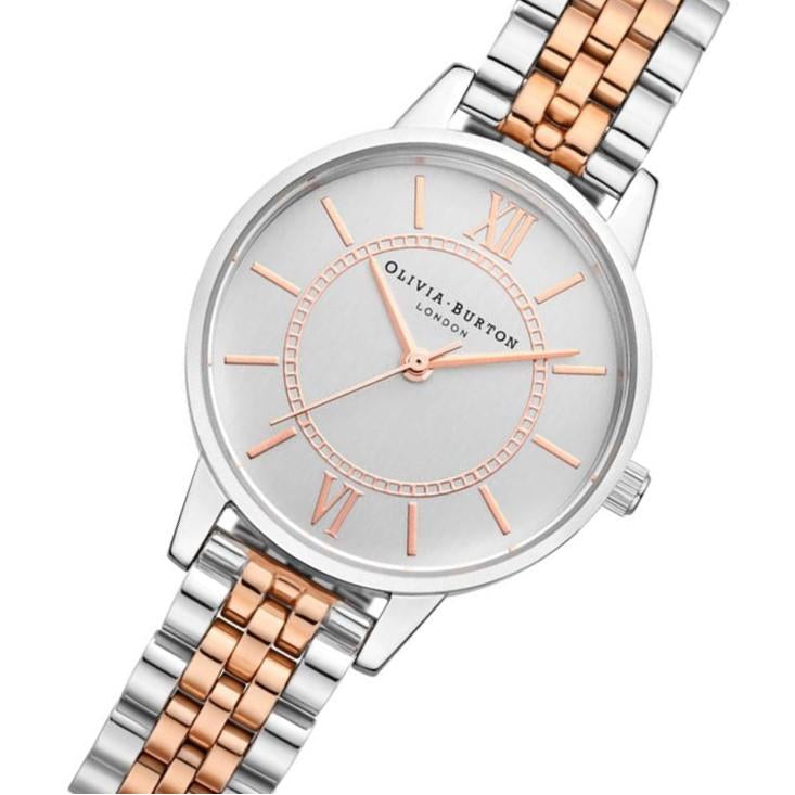 Olivia Burton Wonderland Two-Tone Steel Ladies Watch - OB15WD40