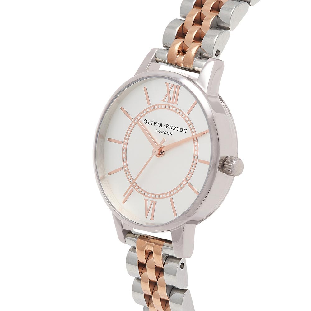 Olivia Burton Wonderland Two-Tone Steel Ladies Watch - OB15WD40