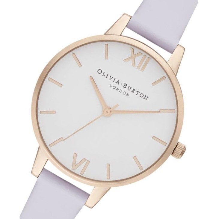 Olivia Burton Parma Violet Leather Ladies Watch - OB16DE09