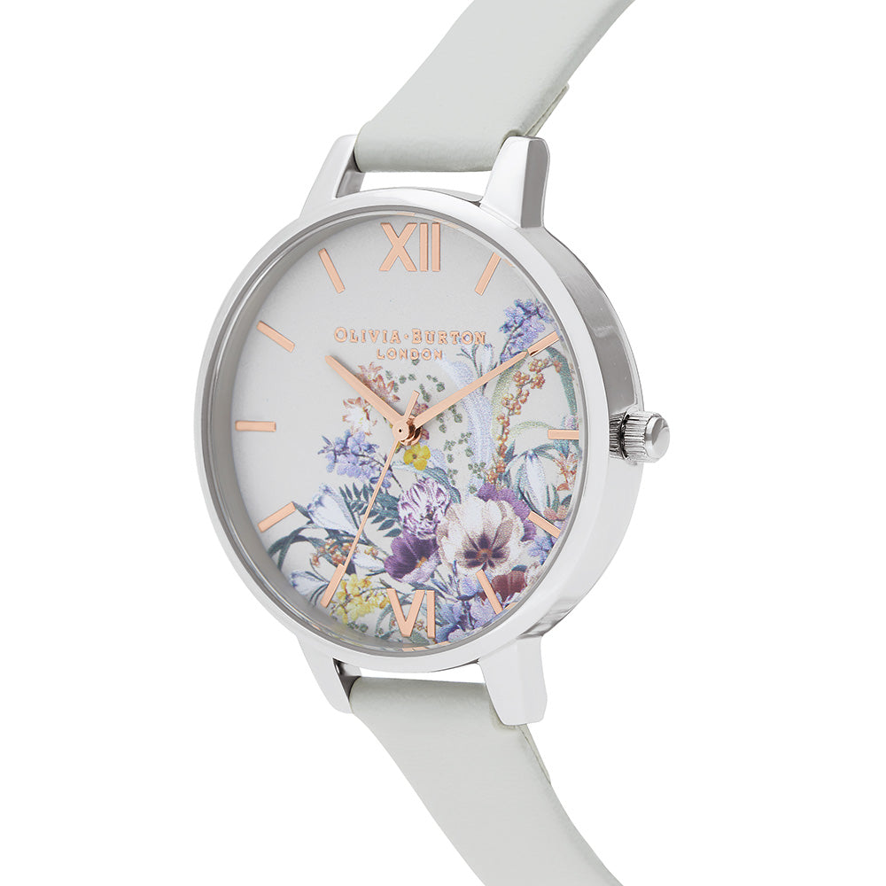 Olivia Burton Enchanted Garden Vegan Grey Ladies Watch - OB16EG153