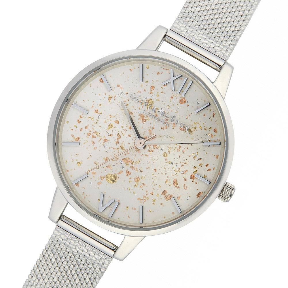 Olivia Burton Celestial Boucle Mesh Ladies Watch - OB16GD14