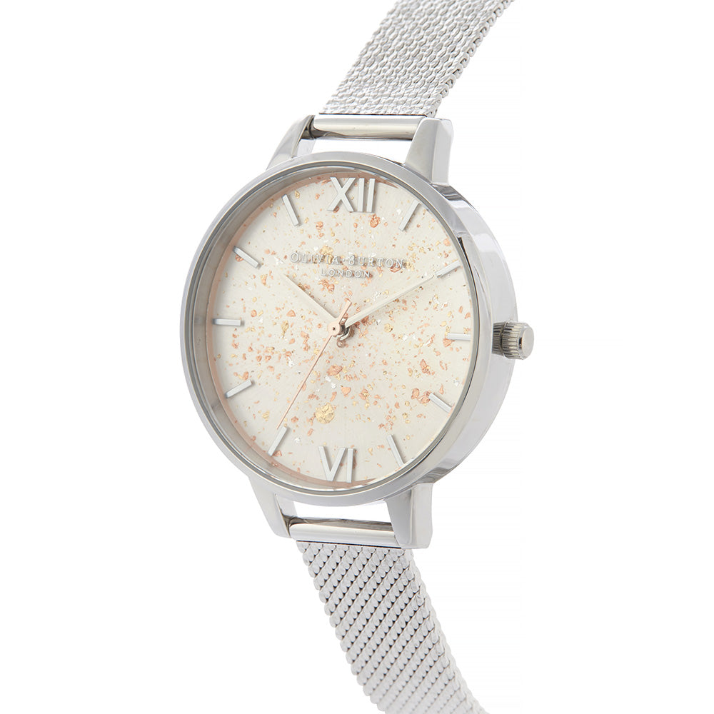 Olivia Burton Celestial Boucle Mesh Ladies Watch - OB16GD14