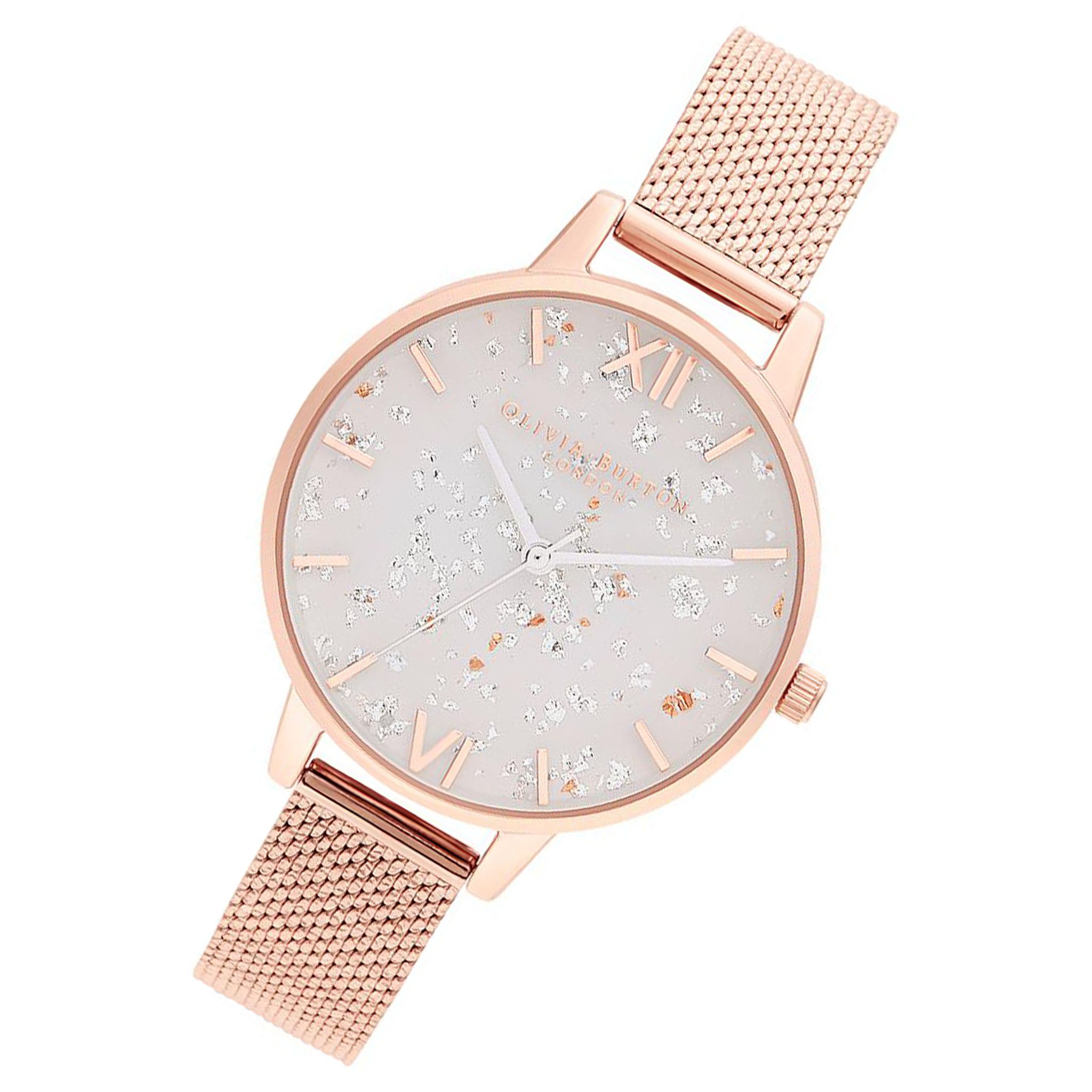 Olivia Burton Celestial Rose Gold Mesh Ladies Watch - OB16GD35
