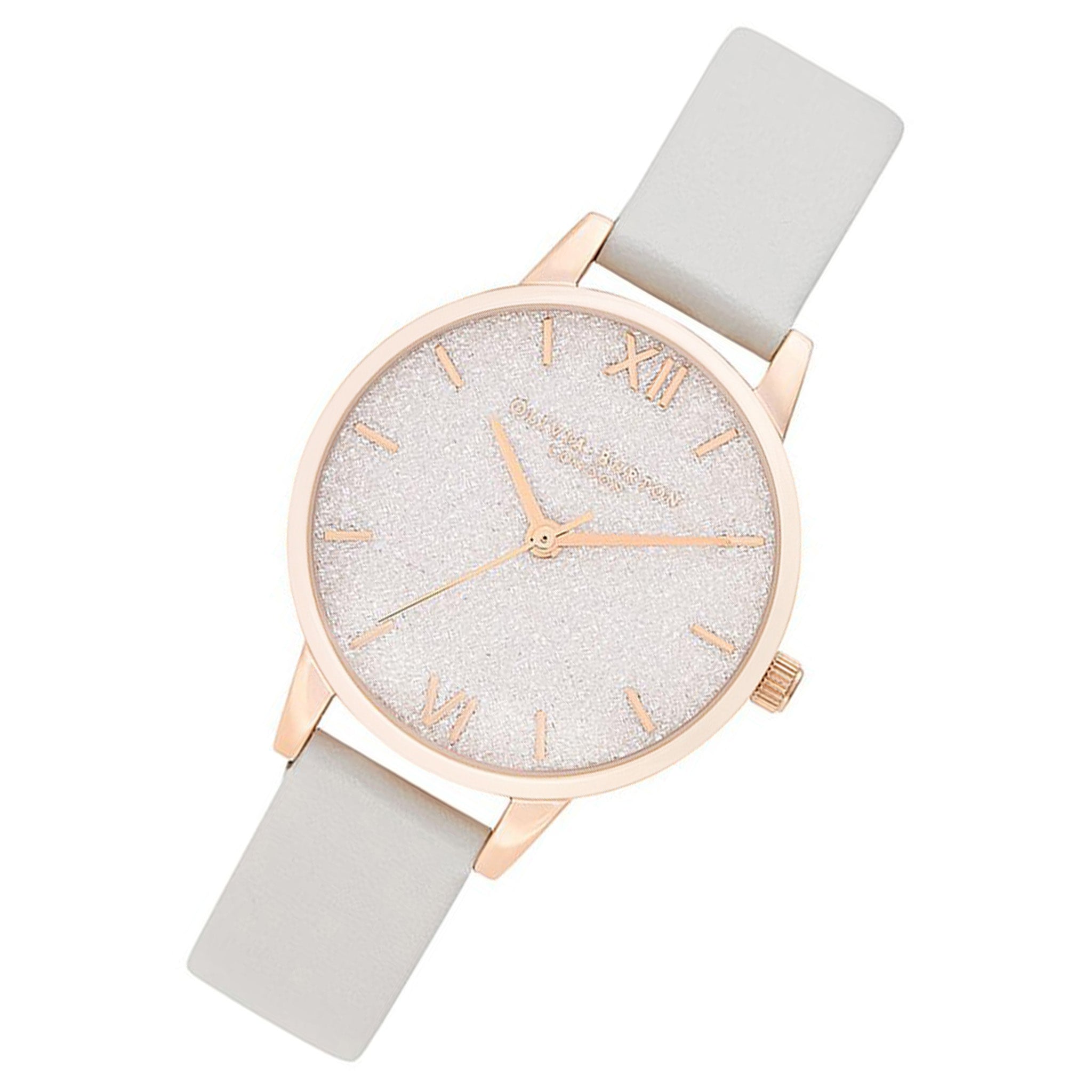 Olivia Burton Glitter Bee Blush Vegan Women's Watch - OB16GD50