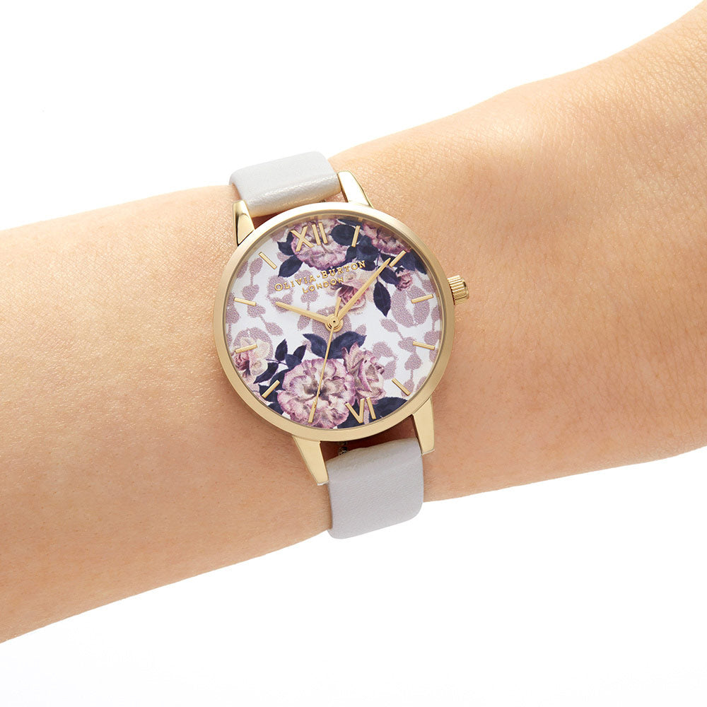 Olivia Burton Wildflower Rose Vegan Band Women's Watch - OB16LP02