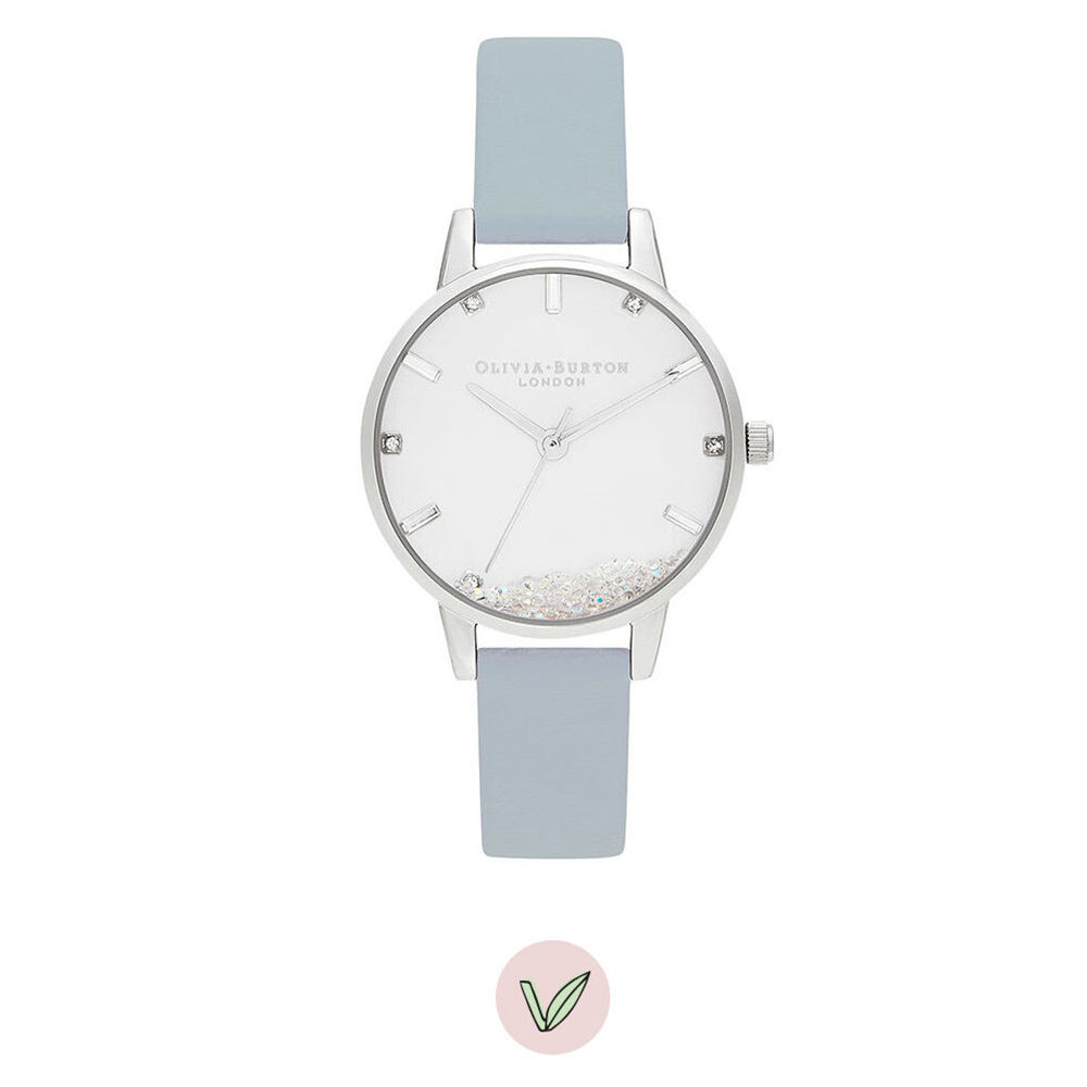 Olivia Burton Vegan Chalk Blue Ladies Watch - OB16SG07