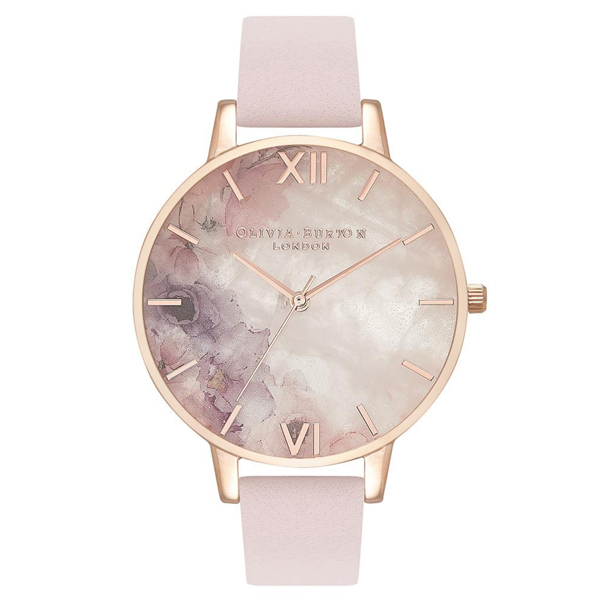 Olivia Burton Precious Blossom Leather Women's Watch - OB16SP03