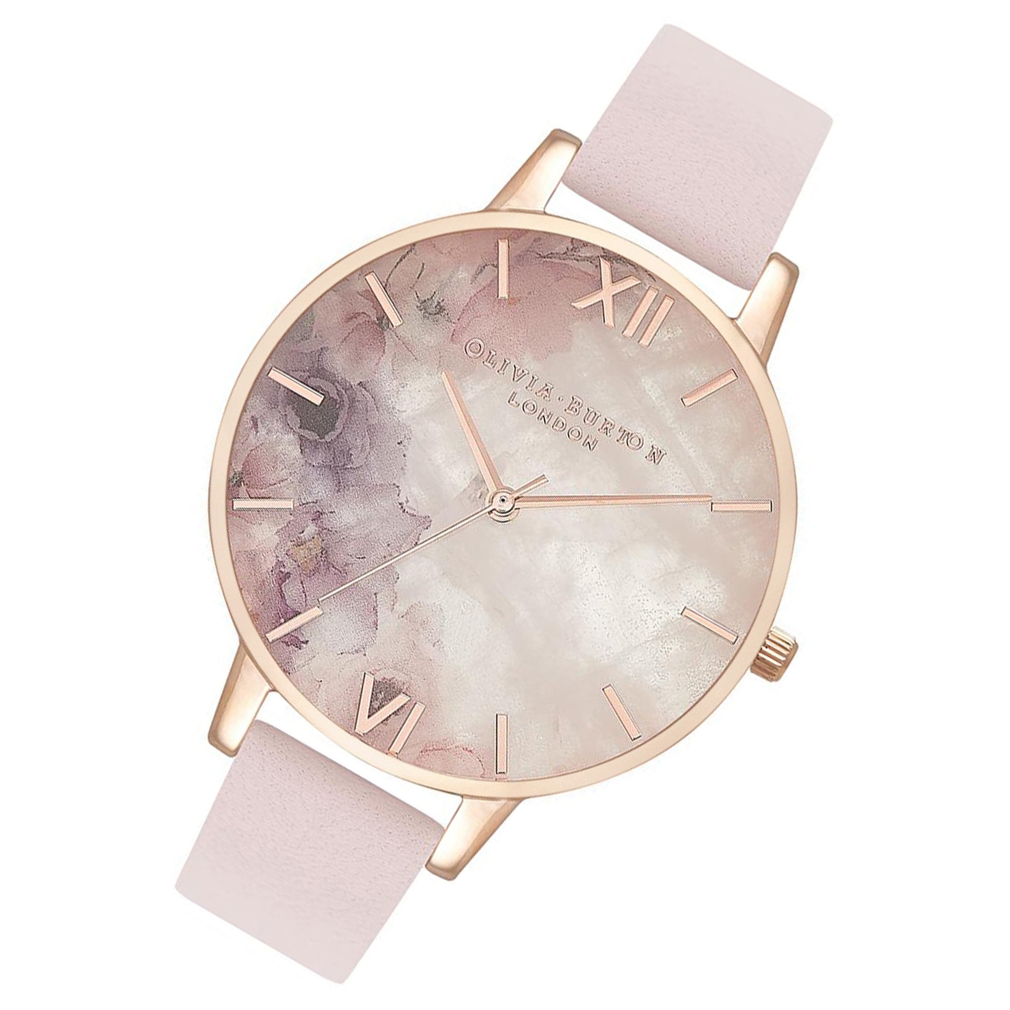 Olivia Burton Precious Blossom Leather Women's Watch - OB16SP03