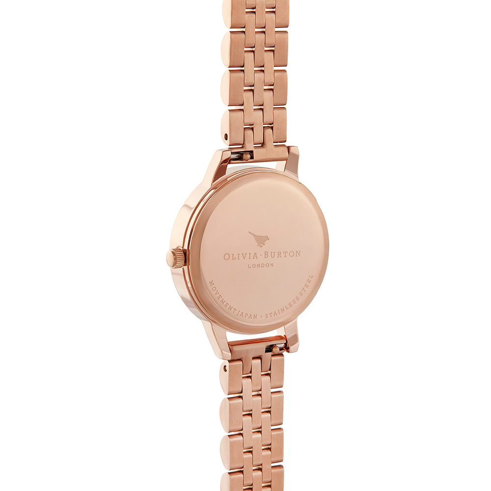 Olivia Burton Under The Sea Rose Gold Steel Women's Watch - OB16US25