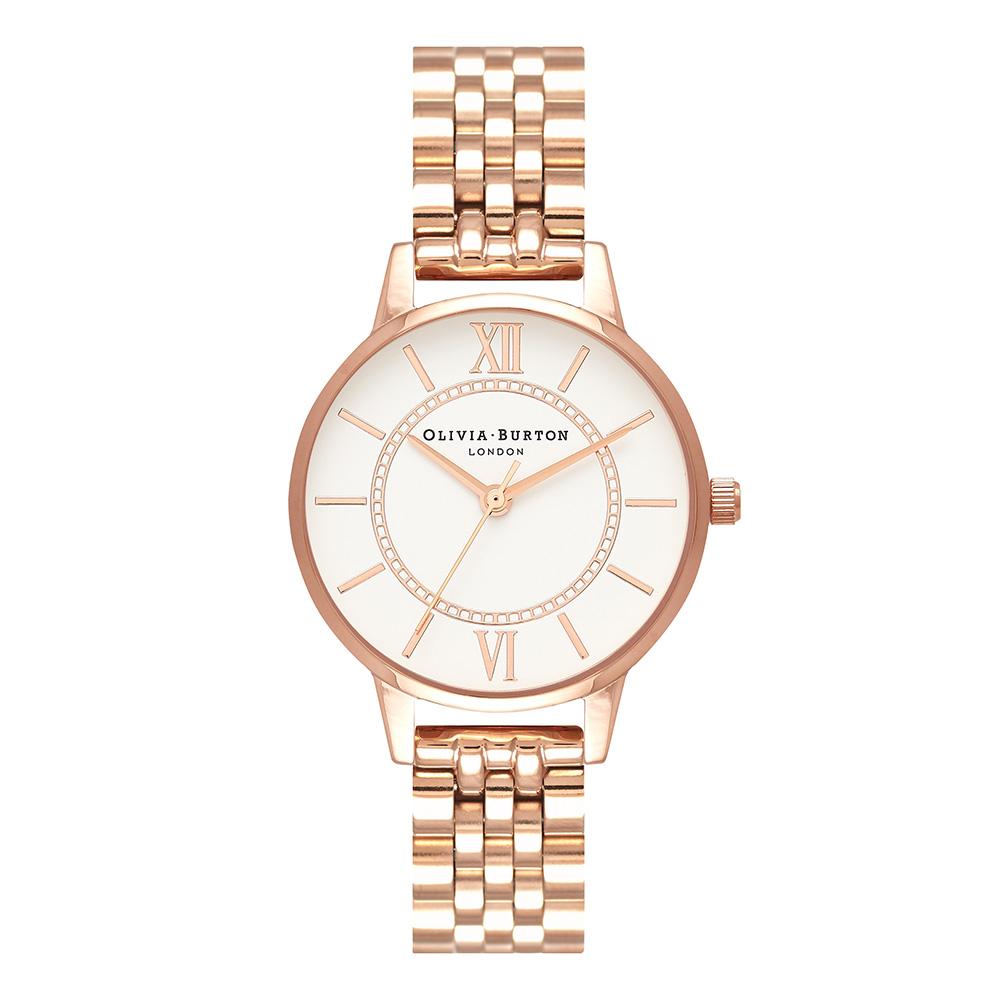 Olivia Burton Wonderland Rose Gold Bracelet Ladies Watch - OB16WD70