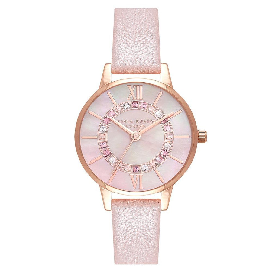 Olivia Burton Sparkle Wonderland Pearl Pink & Rose Gold Women's Watch - OB16WD93