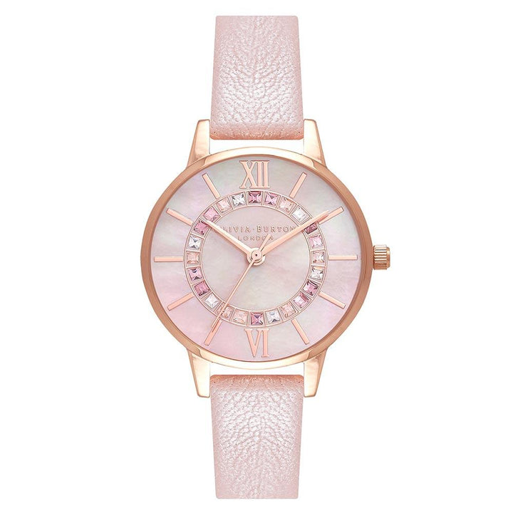 Olivia Burton Sparkle Wonderland Pearl Pink & Rose Gold Women's Watch - OB16WD93
