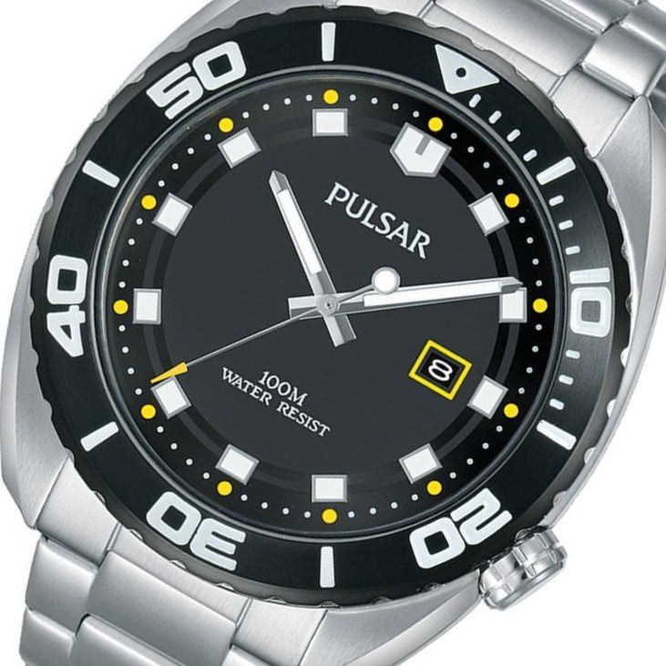 Pulsar Sports Stainless Steel Men's Watch -  PG8283X