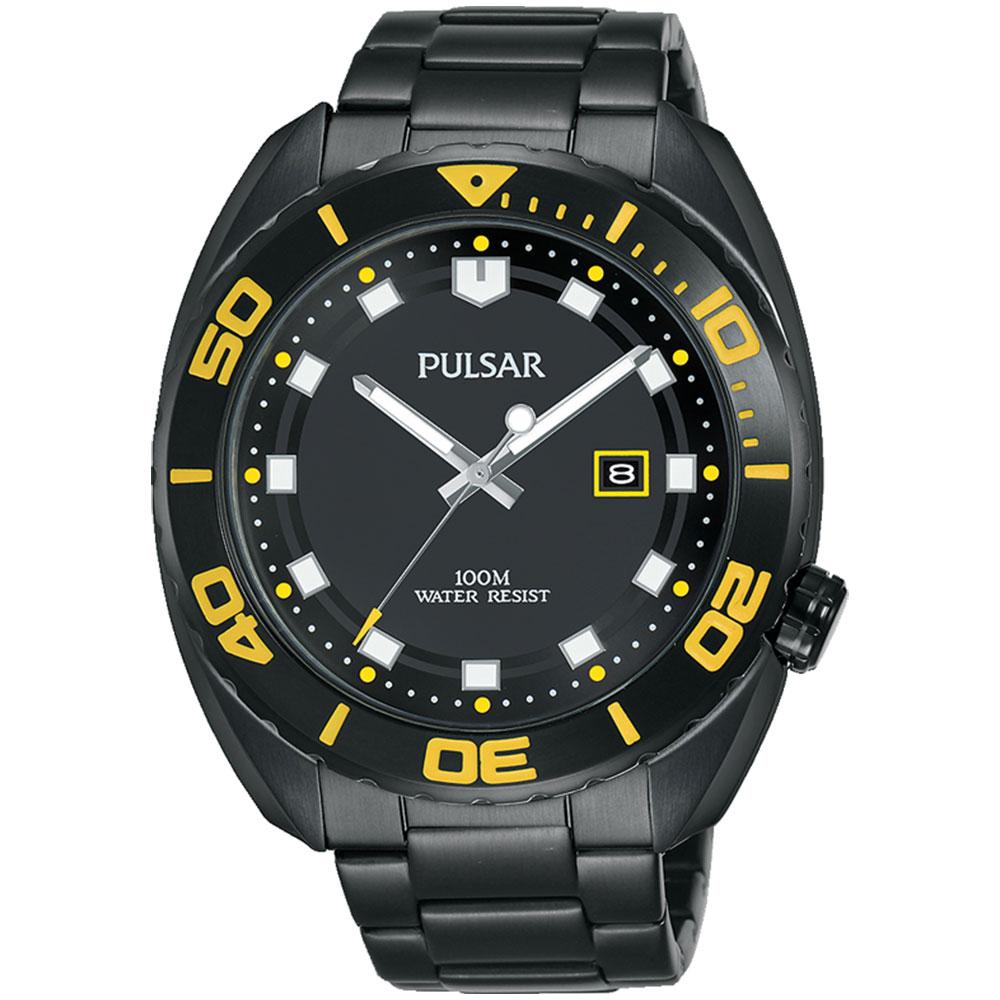 Pulsar Sports Stainless Steel Men's Watch -  PG8285X