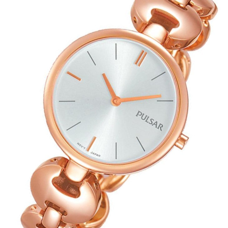 Pulsar Rose Gold Stainless Steel Women's Watch -  PM2268X