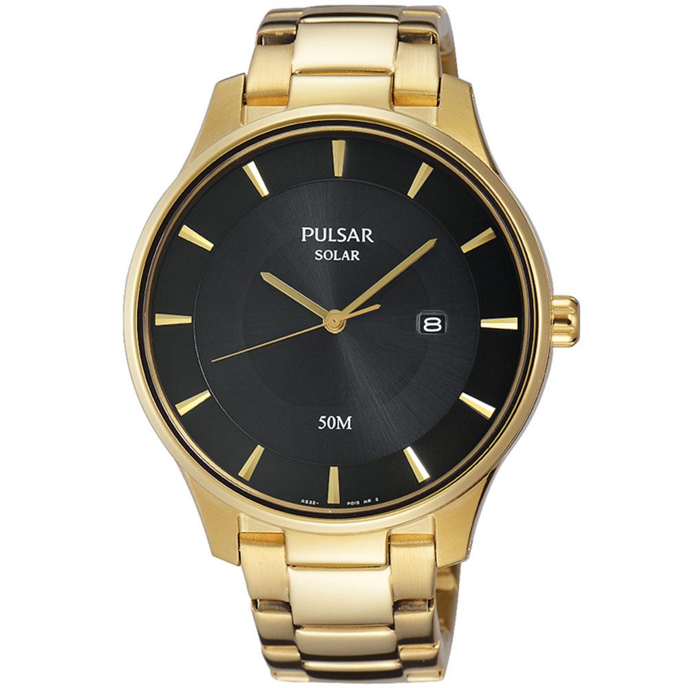 Pulsar Solar Powered Dress Men's Watch -  PX3102X