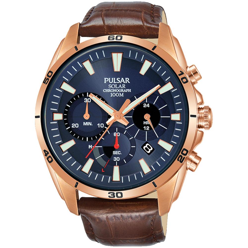 Pulsar Solar Powered Sports Men's Watch -  PZ5062X