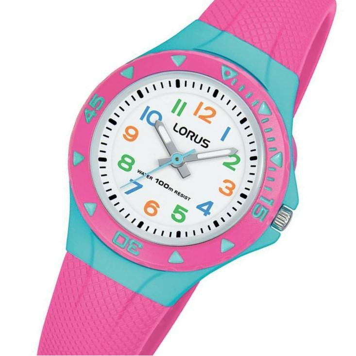 Lorus Pink Quartz Kids Watch - R2351MX-9